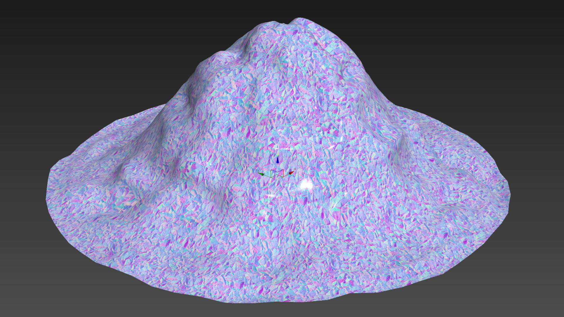 Coal PBR material Texture_11