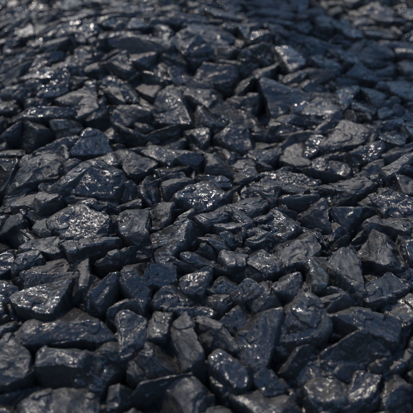 Coal PBR material Texture_2