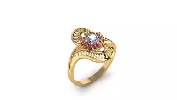 ring  diamond 5mm
