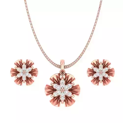 Pendant Earrings Combo 3D print model