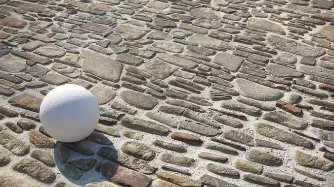 Medieval pavement texture