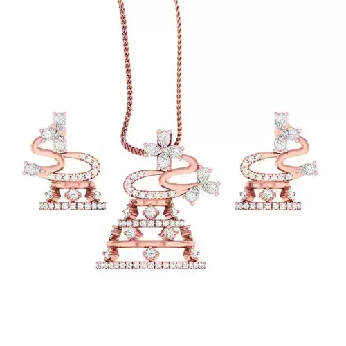 Pendant Earrings Combo