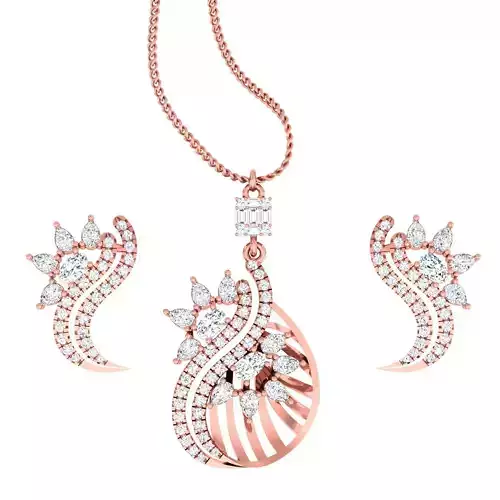 Pendant Earrings Combo