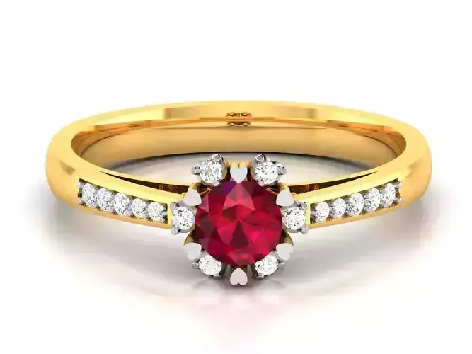 Solitaire Wedding Engagement Women Ring