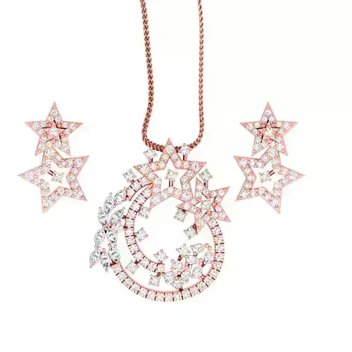 Pendant Earrings Combo