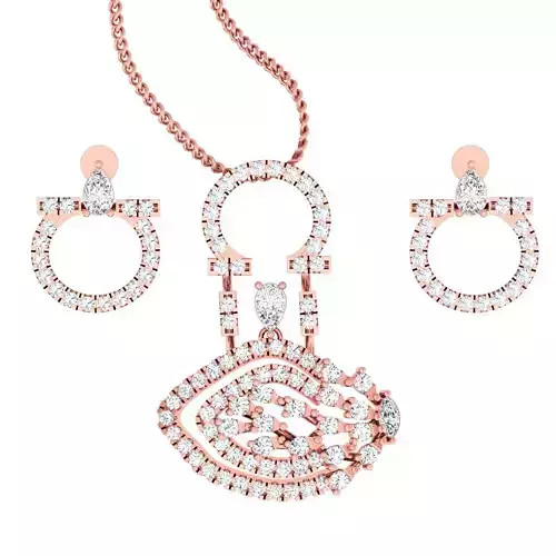 Pendant Earrings Combo