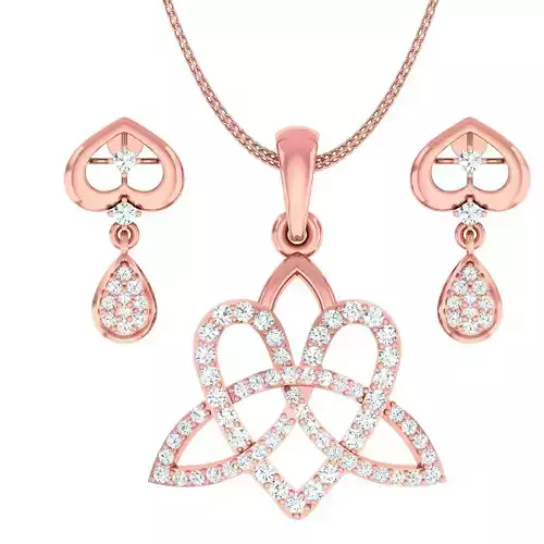 Pendant Earrings Combo