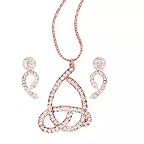 Pendant Earrings Combo