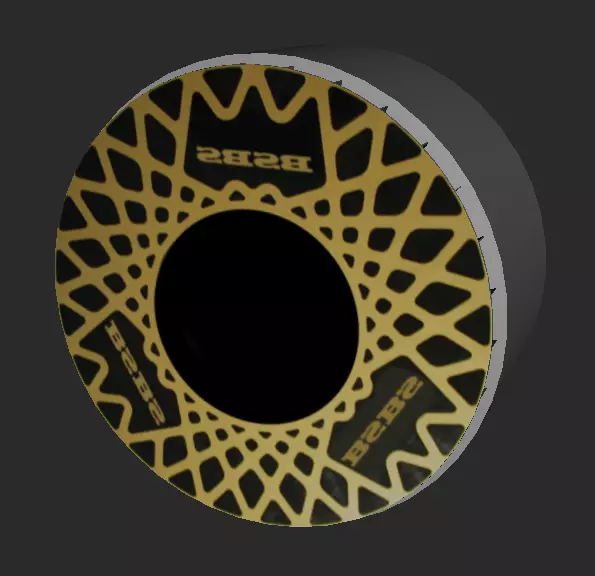Car Rim Free low-poly 3D model