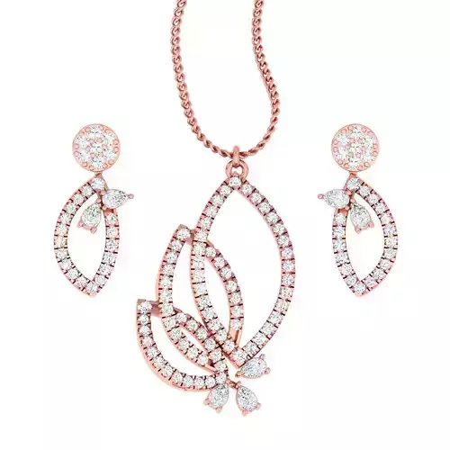 Pendant Earrings Combo 3D print model
