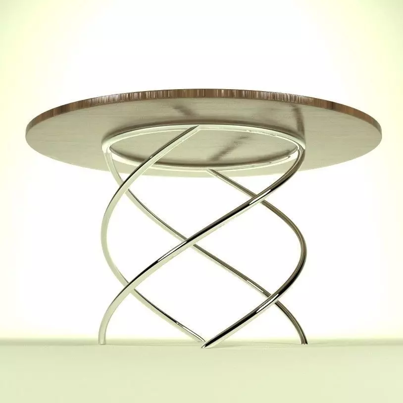 Modern Table 3D model_0