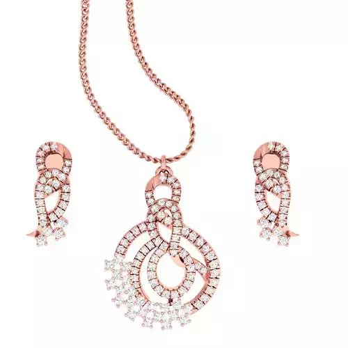 Pendant Earrings Combo 3D print model
