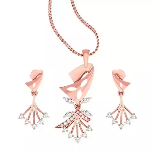 Pendant Earrings Combo 3D print model