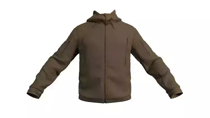 Military Tactical Fleece Jacket Helikon Tex - Marvelous Designer