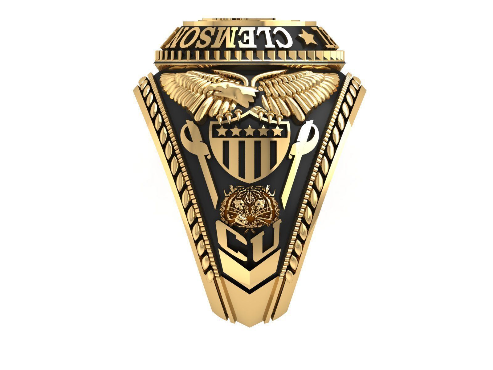 CLASS RING 3D print model_2