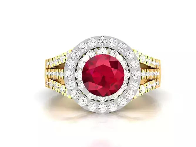 Solitaire Wedding Engagement Ring