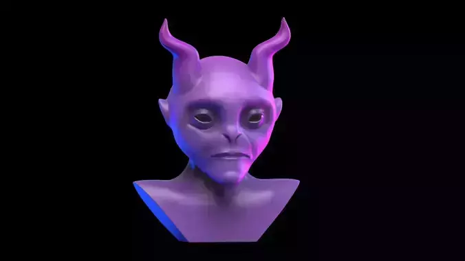 Stylized creature stl