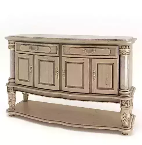 Retro Antique Wooden Buffet