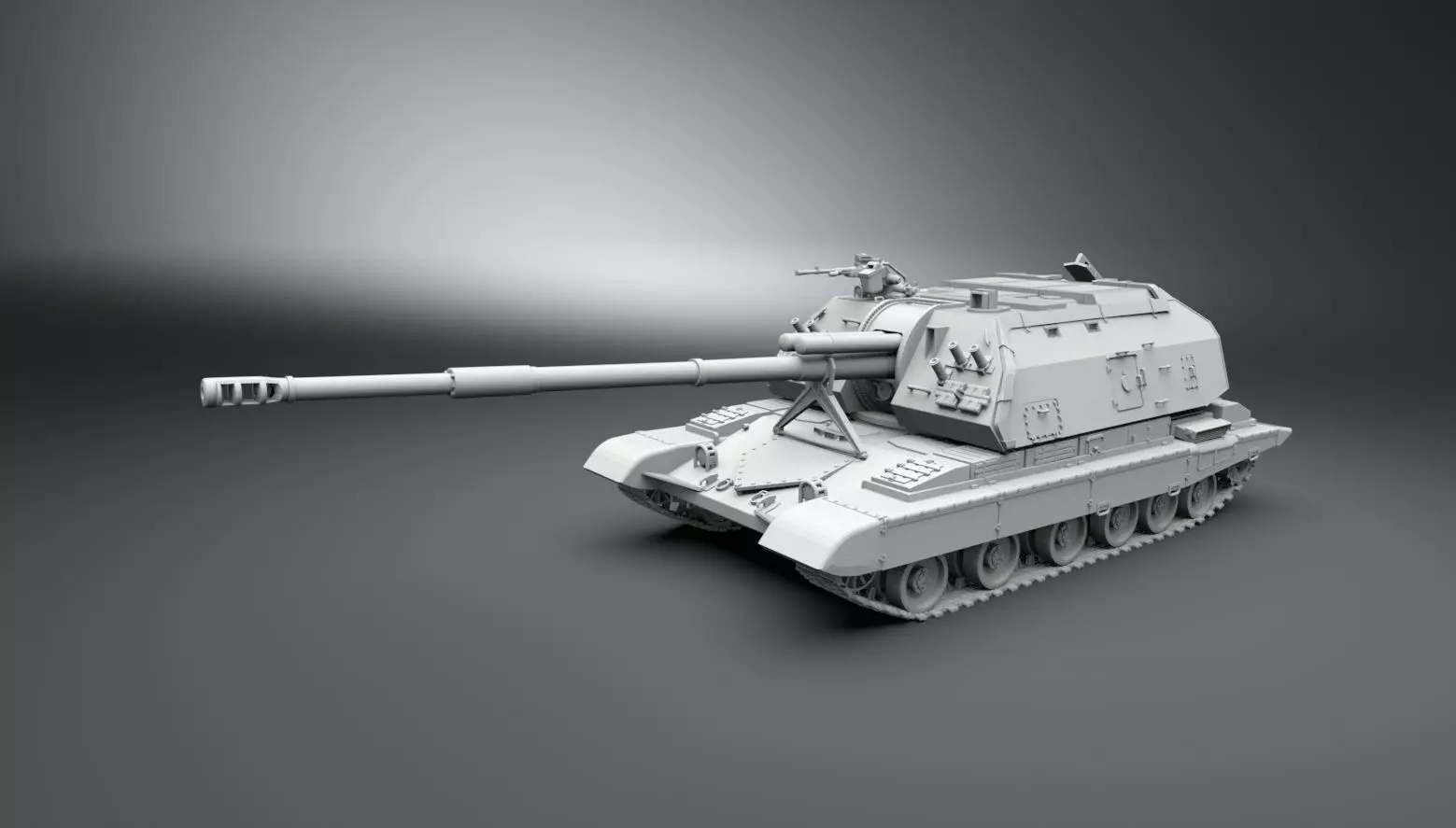Msta S scale model 3D print model_0