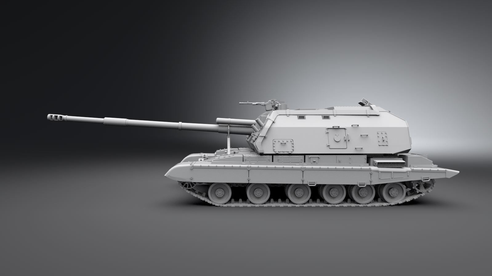 Msta S scale model 3D print model_1