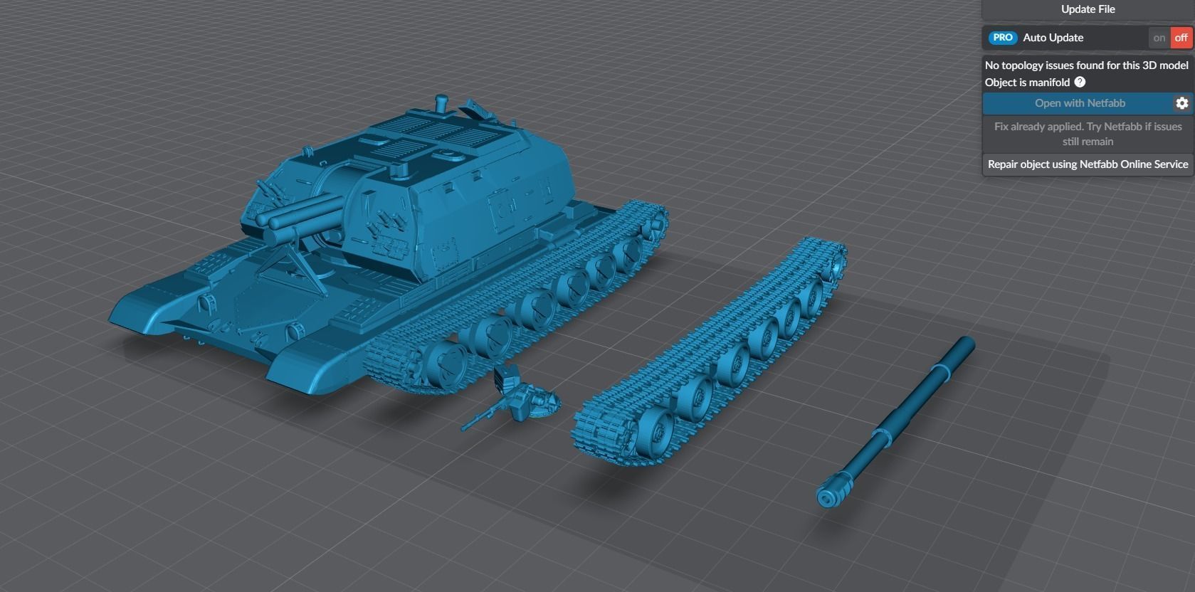 Msta S scale model 3D print model_5