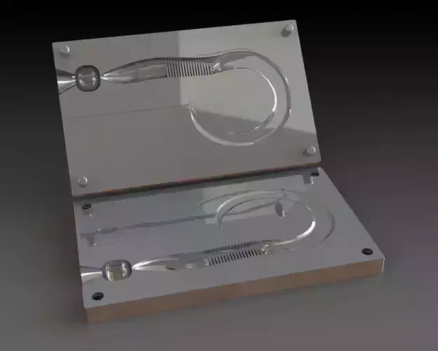 Mold Replica Savage Gear EEL BULK  200mm  3D printable model