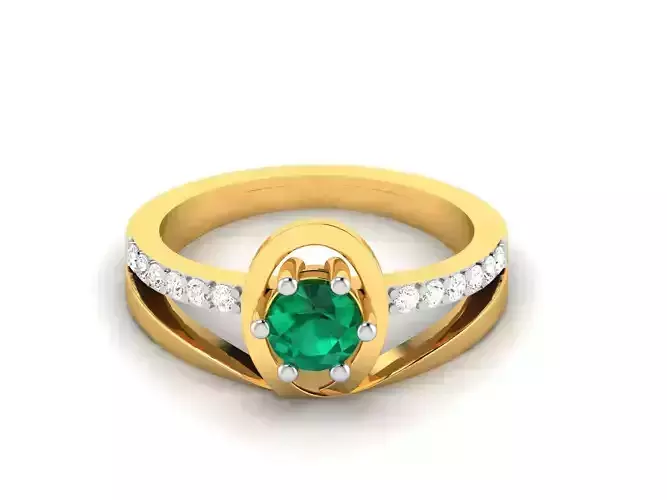 Solitaire Engagement Wedding Women Ring