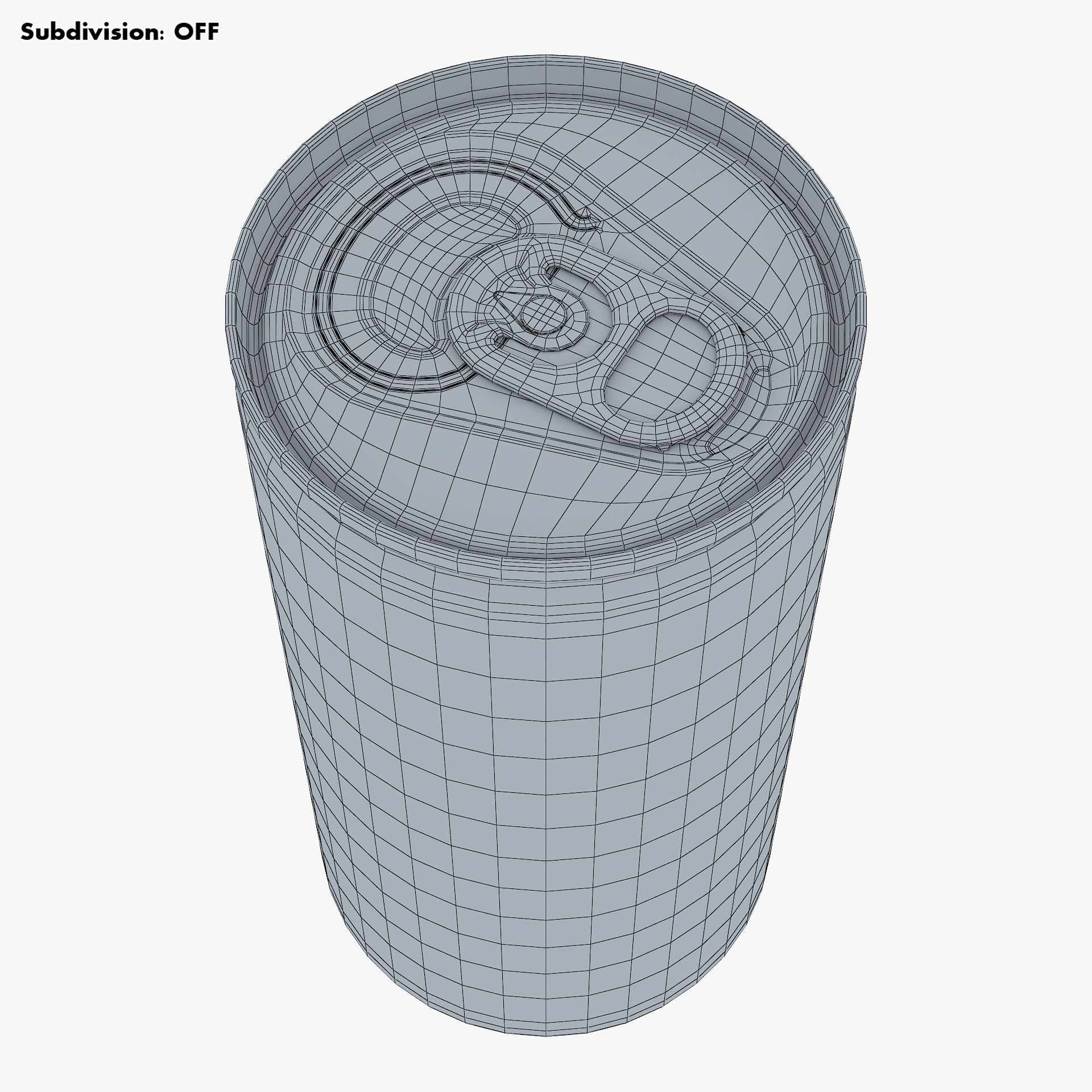 Aluminum Slim Can 180ml v 2 3D model_14