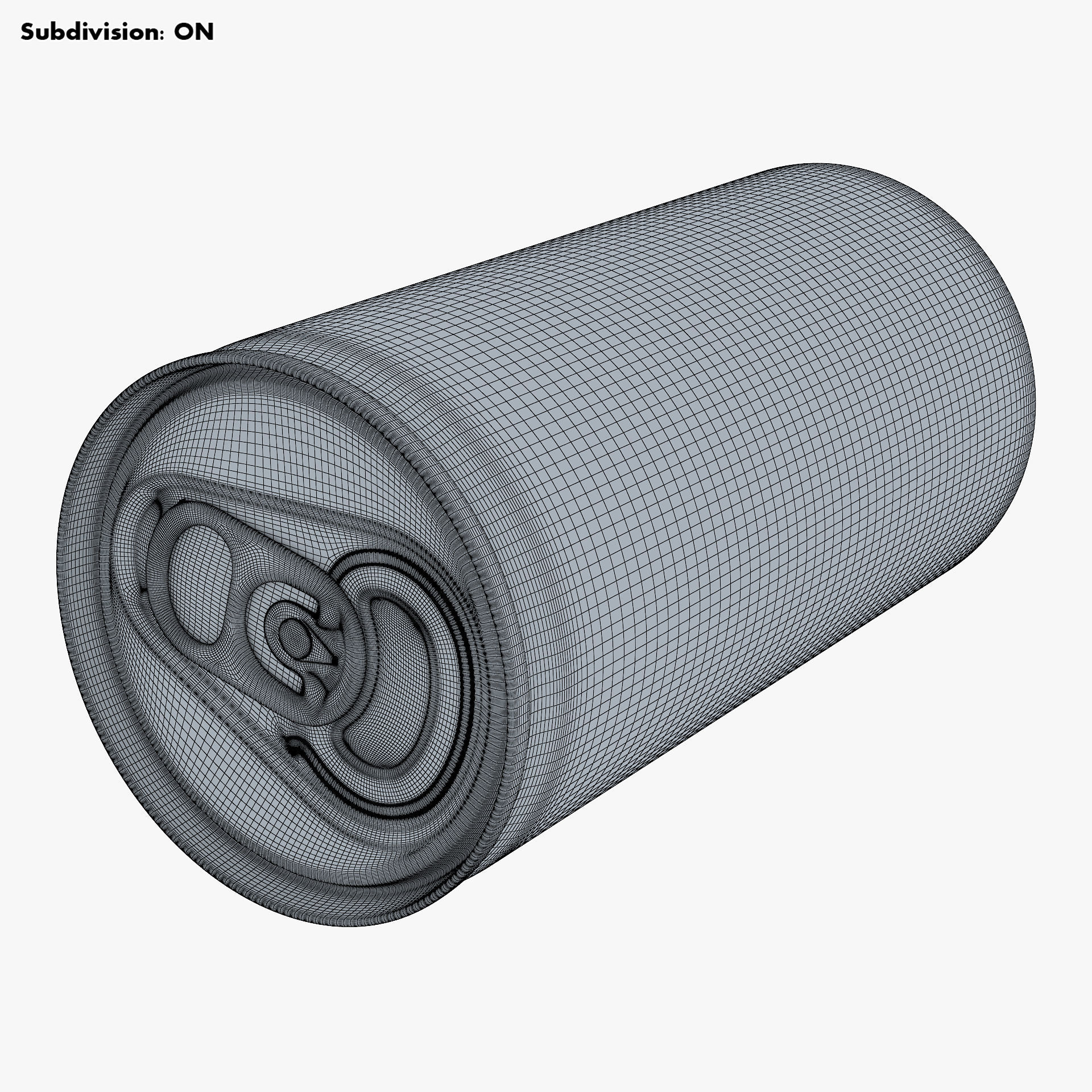 Aluminum Slim Can 180ml v 2 3D model_19