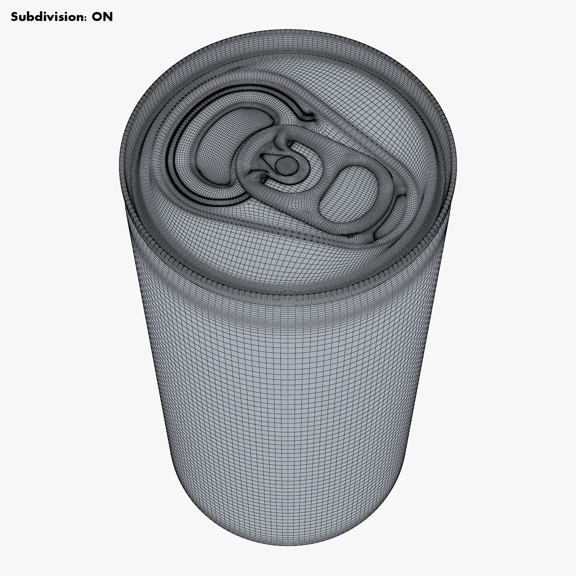 Aluminum Slim Can 180ml v 2 3D model_13