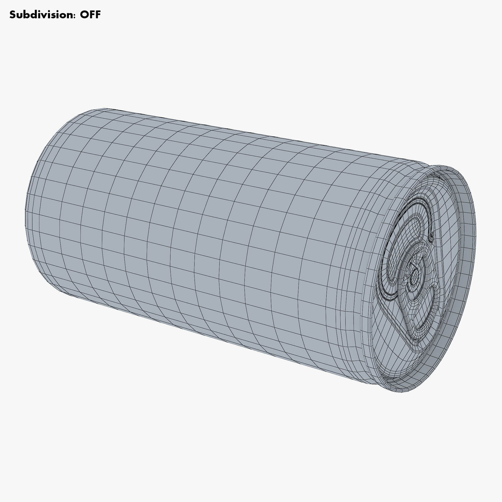 Aluminum Slim Can 180ml v 2 3D model_18