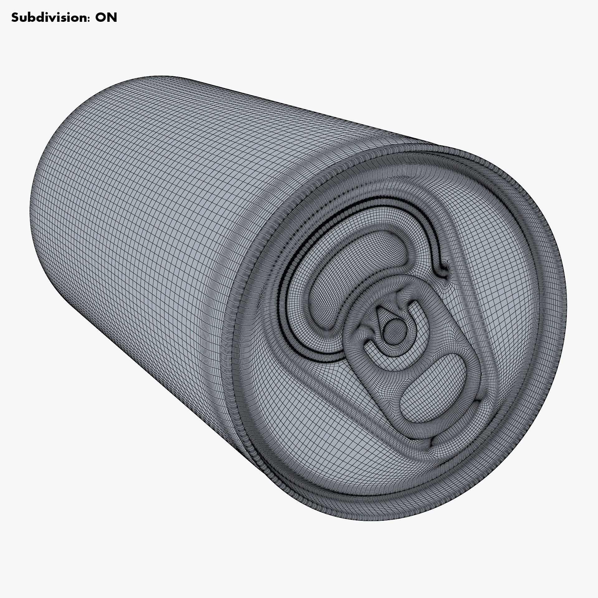 Aluminum Slim Can 180ml v 2 3D model_23