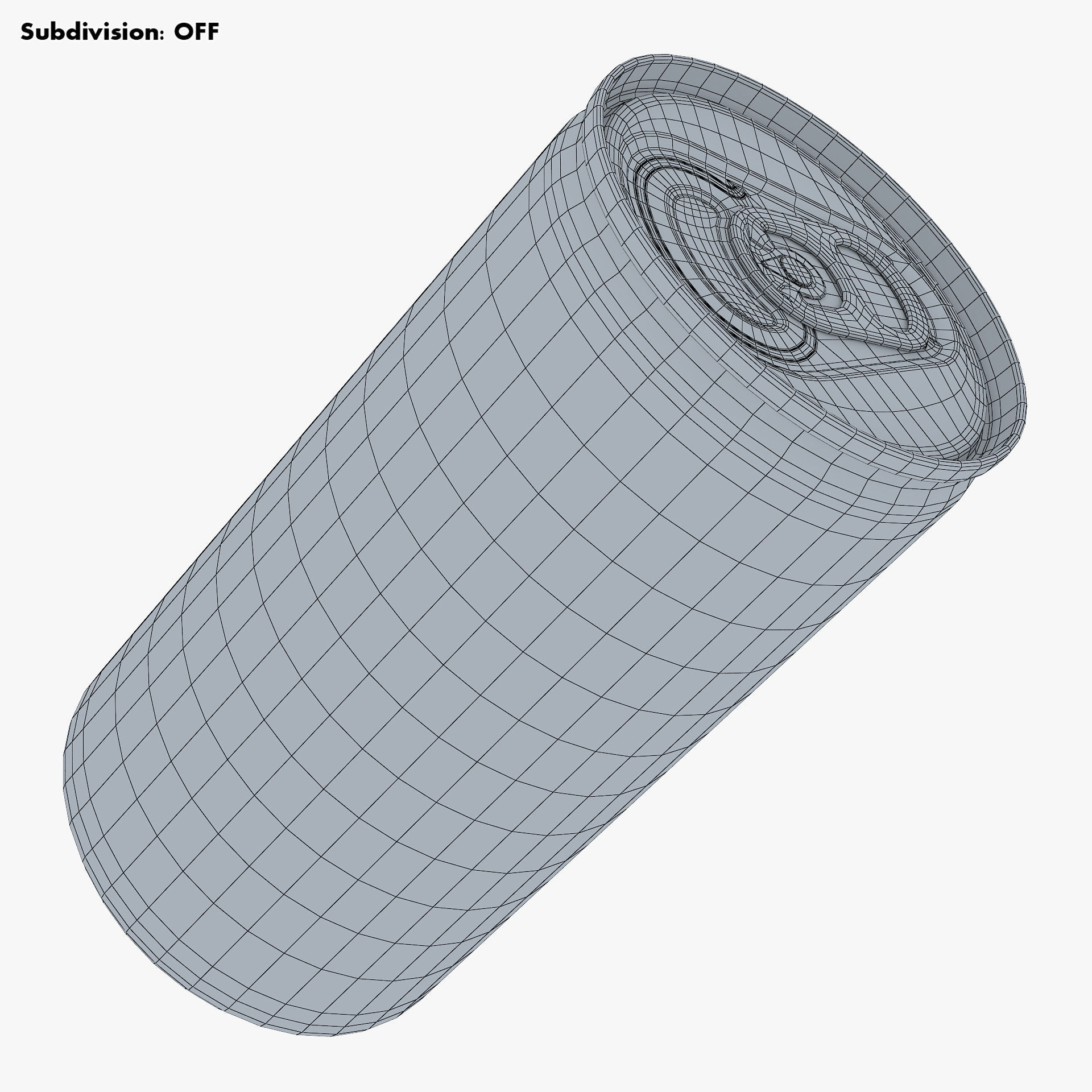 Aluminum Slim Can 180ml v 2 3D model_10
