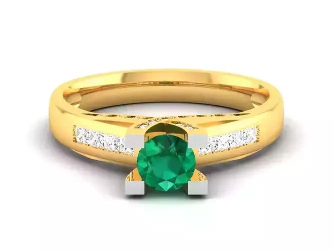 Solitaire Engagement Wedding Women Ring