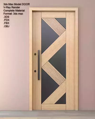 wood Door Single 