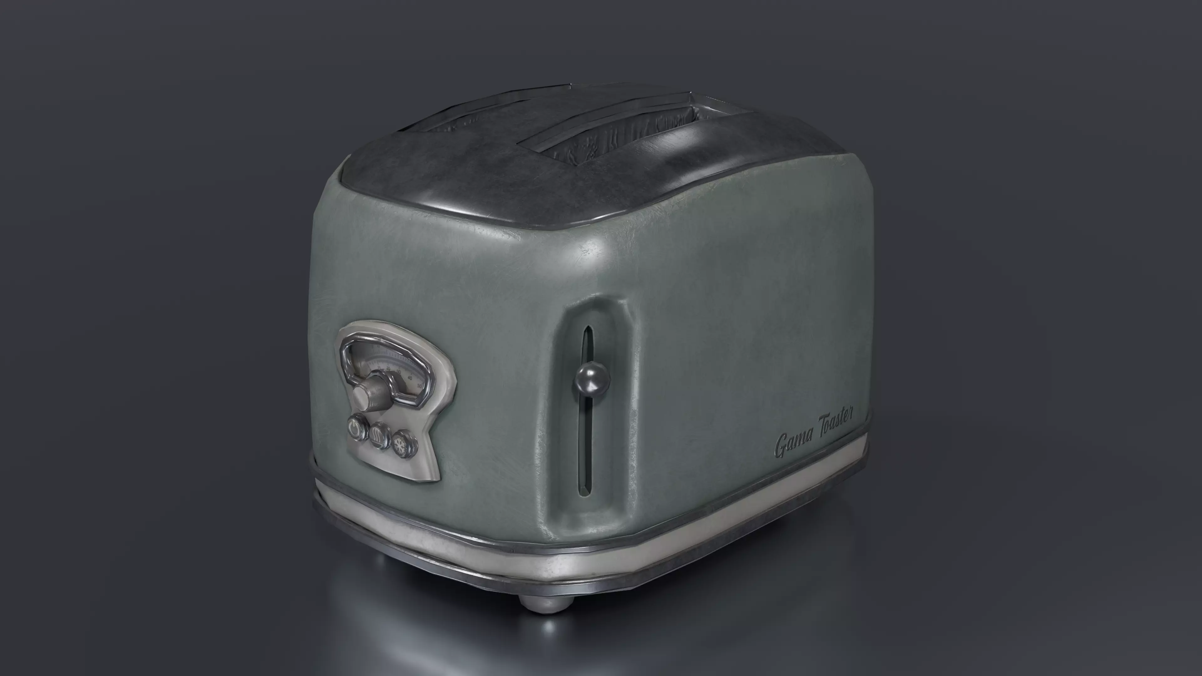 3D model Vintage Toaster VR / AR / low-poly | CGTrader