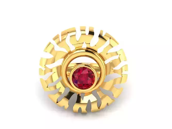 Solitaire Engagement Wedding Women Ring