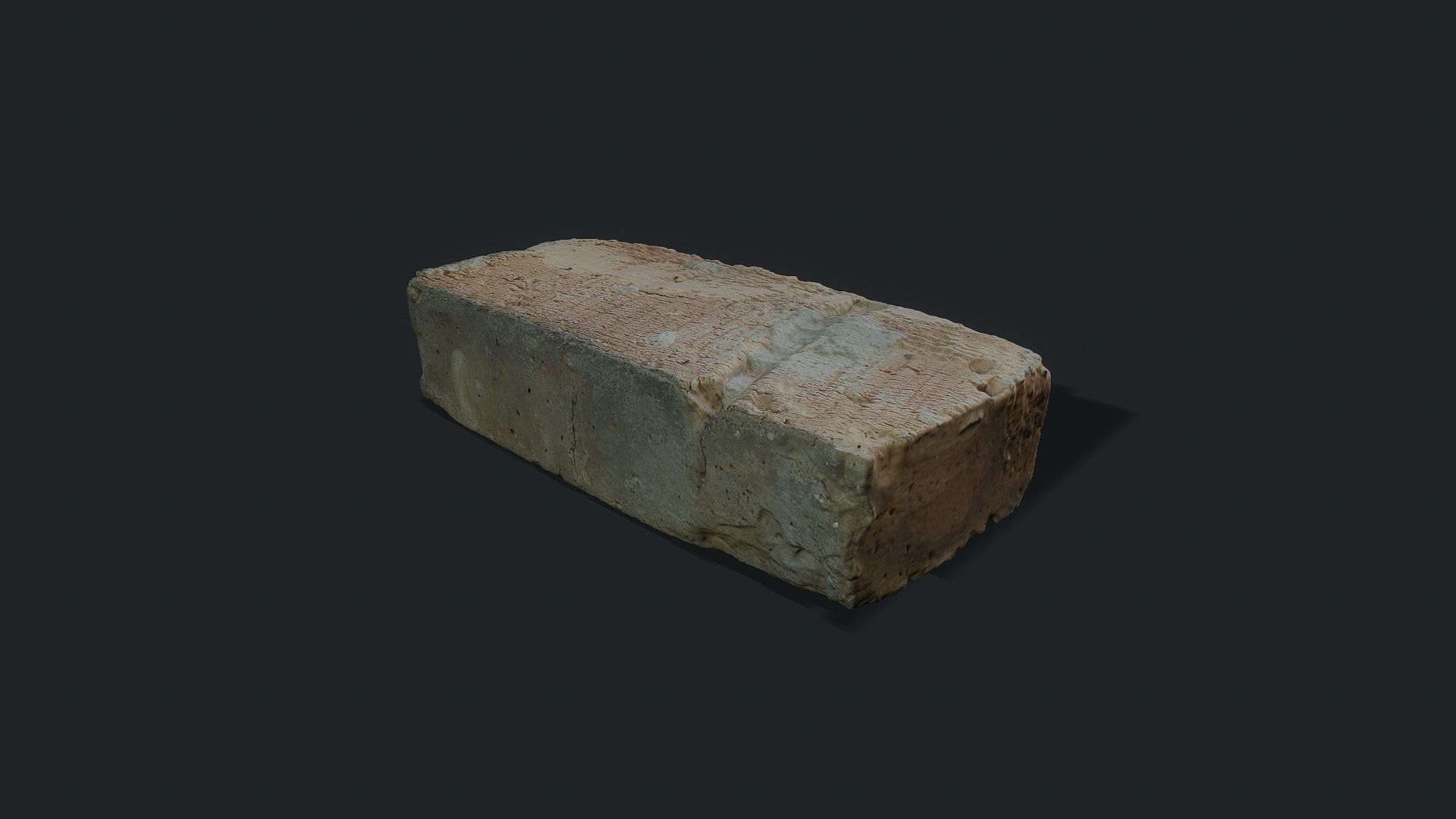 3D Scan Old Brick 10 Low-poly 3D model_4