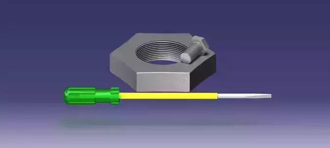 Screwdriver and Nut-bolt