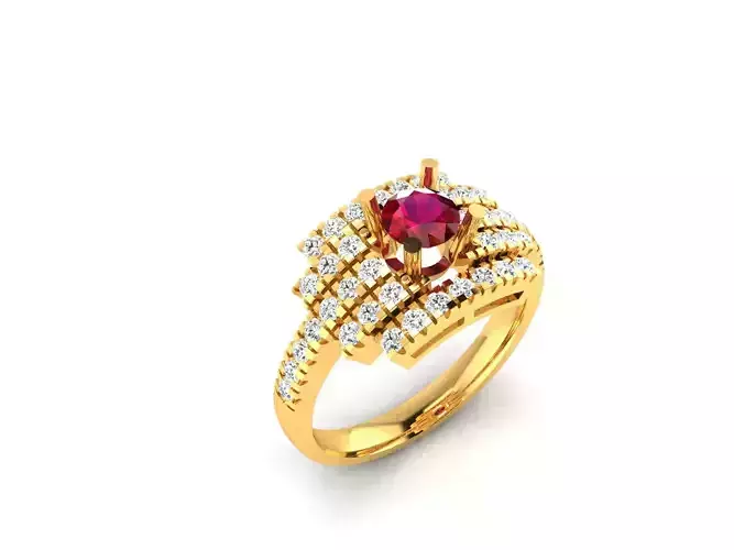 Solitaire Women Engagement Wedding Ring