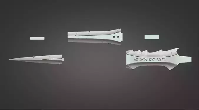 Lich King - Frostmourne v2 - blade support files