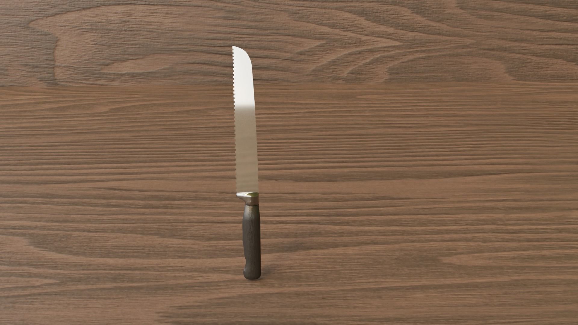 kitchen knives collection 3D model_3