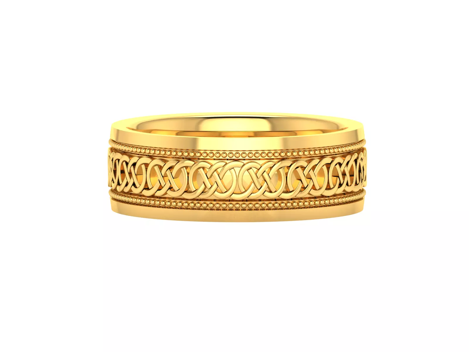 Solitaire Wedding Engagement Ring 3D print model_0