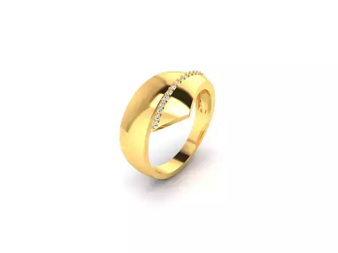 Solitaire Wedding Engagement Ring