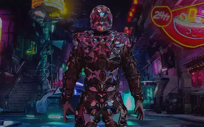 CYBERPUNK SOLDIER Military police