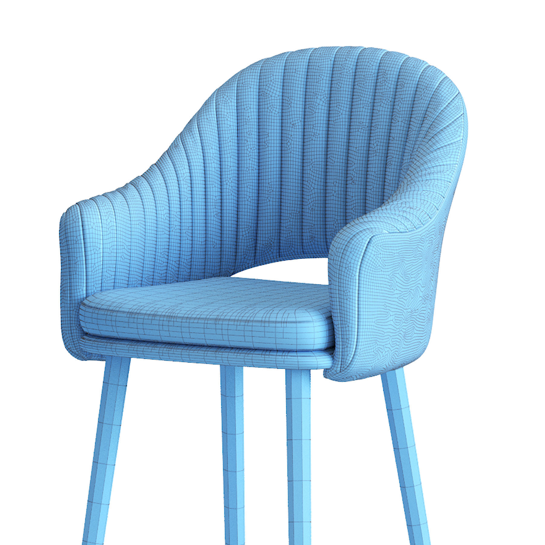 Deephouse Magrib barstool 3D model_8