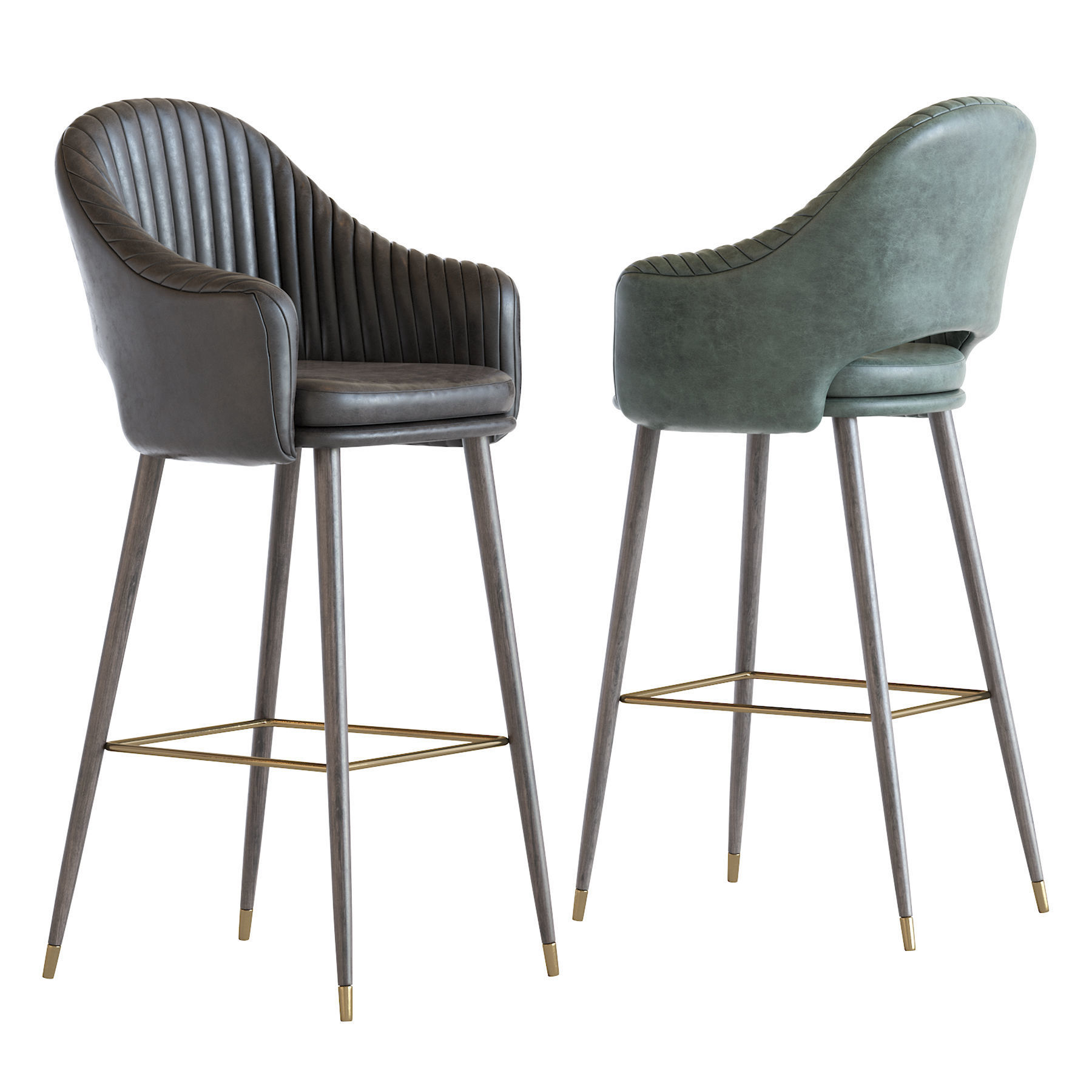 Deephouse Magrib barstool 3D model_1