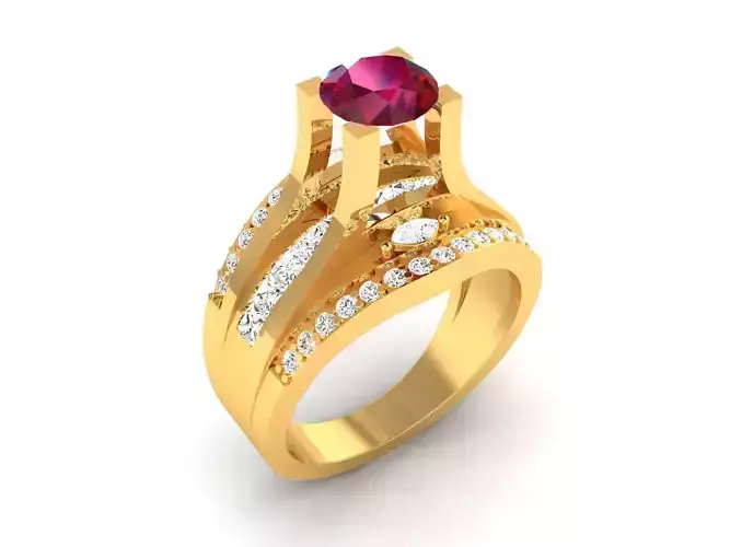 Solitaire Wedding Ring