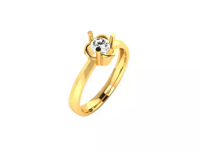 Solitaire Wedding Ring