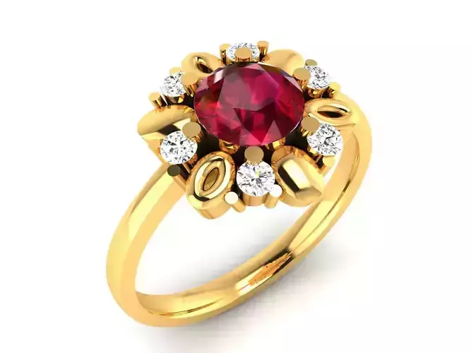 Solitaire Wedding Ring